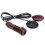 Mandolinen Pickup Piezo Mikrofon Interner Sensor Kupfer Schwarz 1
