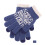 1Paar Blaue Dicke Winterhandschuhe Strickhandschuhe Mit Touchscreen 2