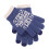 1Paar Blaue Dicke Winterhandschuhe Strickhandschuhe Mit Touchscreen 5