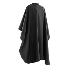 Black Hair Cutting Cape Salon Barbershop Satin Haarschutz
