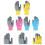 3 Paar Handschuhe Verdicken Die Arbeitsemulsion 9