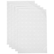 300Stk Runde Klare Acryl Klebepunkte Stark Haftend Weiß Doppelseitig