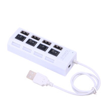 4 Usb Hub Usb Verteiler Hub Usb 20 Datenhub Usb Weiß