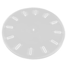 Silikonuhrform Weiß Flexibles Epoxidharzform DIY Uhr Dekor