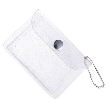 3Stk PVC Damen Geldbörse Transparent Mit Seil Modisch Für Karten