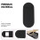 3Stk Durable Webcam Lens Covers, ABS-Material, Schwarzer Schutz 9