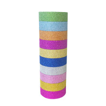 10Stk Kreatives Washi Tape Set Bunt Glitzernd Dekorativ Für Basteln