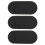 3Stk Durable Webcam Lens Covers, ABS-Material, Schwarzer Schutz 2