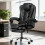 (Black)High Back Office Chair PU Leather Executive Desk Chair 2