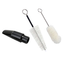 2Stk Weiß Mundstück Bürste Für Alt Saxophon Saxophon Zubehör