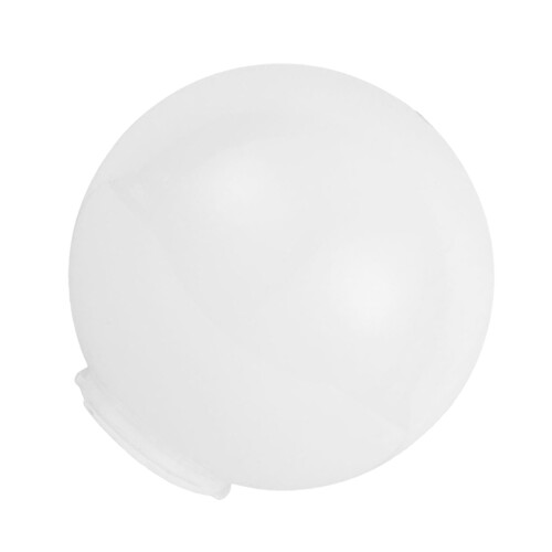 Weißer Acryl Lampenschirm Kugel Design Outdoor Lampenzubehör