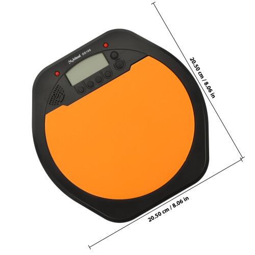 Lichtgewicht Elektronische Oefen Drum Pad Met Digital Metronoom 1