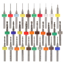 30Stk Mikro Bohrer Set Wolframstahl Schmuck Bohrer Mini Handbohrer