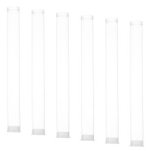 6pcs Weihrauchspeicherrohr Für Weihrauchstangen Klar
