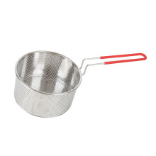 edelstahl durchschlag schaufel nudelsieb filterkorb frittierfilter 18 cm