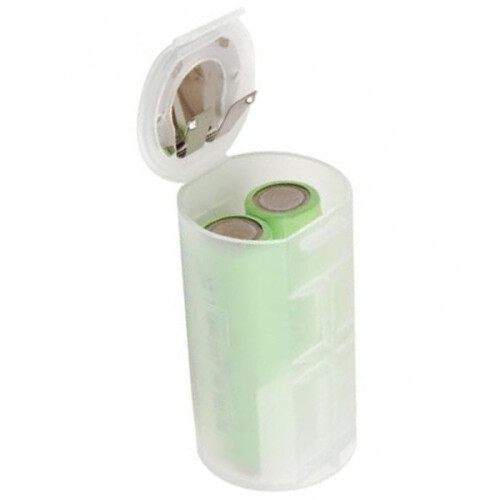 4Stk Aa Zu D Batteriewandler Transparent Batterieadapter Set 1