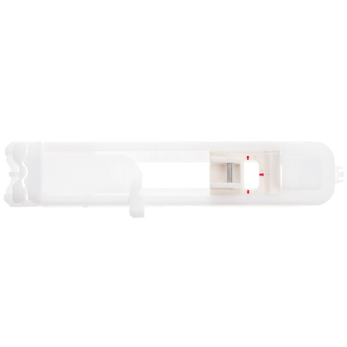 Wit Plastic Knopsgat Drukvoetje Voor Naaimachine Accessoires 2