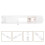 Wit Plastic Knopsgat Drukvoetje Voor Naaimachine Accessoires 6