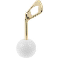 Golfflaschenöffner Metall Weiß Mit Gummigriff Für Bar Und Party