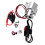 Reifen Line Lock Silber Auto Bremsleitung Lock Premium Material 10