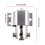Reifen Line Lock Silber Auto Bremsleitung Lock Premium Material 2