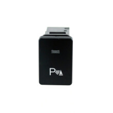 12V Kontroll Auto Push Button Schwarz ABS Material Flammfest