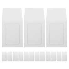 15Stk Transparente Kartenumschläge Aus Kraftpapier Für Sammelkarten