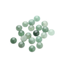 20St Groene Kristal Glas Cabochons Voor Sieraden Maken Uniek Patroon