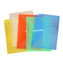 12Stk Dokumenten Organizer A4 Transparent Datei Mappe Bunt PP Material
