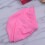 Damen Schwimmkappe Polyester Rosa Weich Elastisch Für Schwimmbad 10