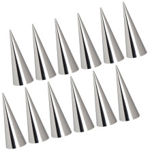 36Stk Hörnchenform Edelstahl Backform Für Kuchen Und Gebäck Silber