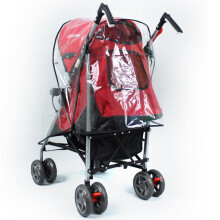 Universal Regenschutz Für Kinderwagen Baby Buggy PVC Mehrfarbig