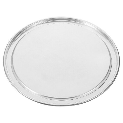Couvercle Rond Pour Plat À Pizza Usage Maison Argent Aluminium 2