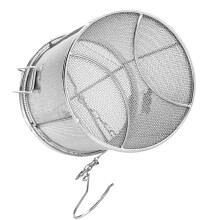 Filterkorb Suppenfilter Kochen Edelstahl-Ei Gewürz-Ei Silver
