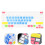 Wiederverwendbare Blaue Silikon Tastaturschutzfolie Keyboard 6