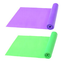6Stk Widerstandsband Grün Yoga Strap Elastisch Stretch Gürtel
