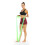 6Stk Widerstandsband Grün Yoga Strap Elastisch Stretch Gürtel 5