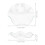 Transparent Wavy Dish Replacement Aromatherapy Oil Storage Plate 2