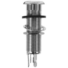 Silber Flush Mount Output Jack Für Gitarre Bass Metall Zubehör