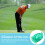 2 Stücke Golfball-Marker Liner Golfballmarkierer (Grün) 6