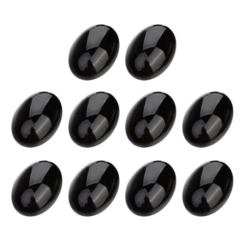 10Pièces Cabochons Ovales En Agate Pour Fabrication De