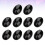 10Pièces Cabochons Ovales En Agate Pour Fabrication De 10