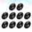 10Pièces Cabochons Ovales En Agate Pour Fabrication De 9