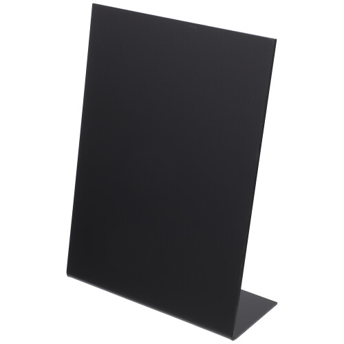 1Pc Black Acrylic Chalkboard Memo Board Creative Tabletop Decor 2