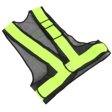 1stk Warnweste Fischernetz Jacke Gittergewebe