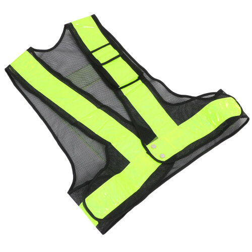 1stk Warnweste Fischernetz Jacke Gittergewebe