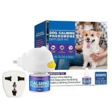 (Dog Style,Unscented)2025 Pet Calming Pheromone Diffuser Kit Anti-Stress Anxiety Relief Calming Spray for Cats Dogs