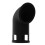 1Pièces Distributeur Silicone Noir Résistant Pour Cuisine 1