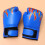 Boxhandschuhe Kinder PU Trainingshandschuhe Blau Flame Muster 10