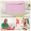 Pink Polyester Nähmaschinenabdeckung Haushaltsgerät Staubschutz 5